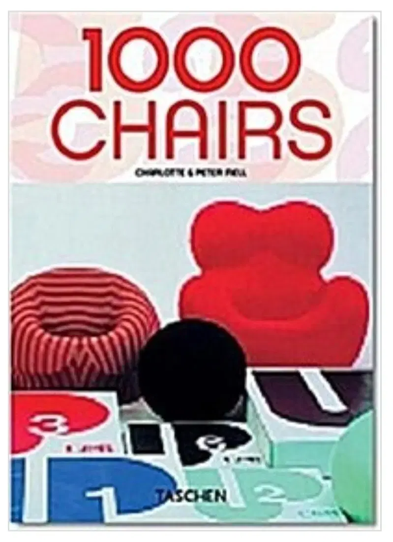 1000개의 의자 1000 Chairs 사진집 도서 서적 인테리어